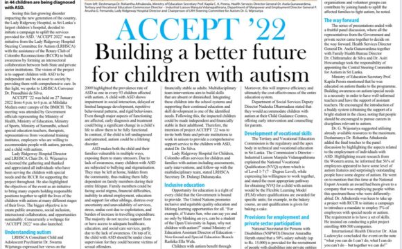 ACCEPT ’22: Building a better future for children with autism
